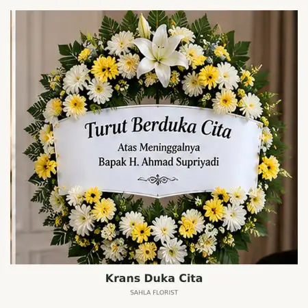 Krans Bunga Duka Rs Eka Hospital Bekasi