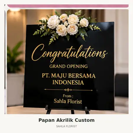 Papan Bunga Akrilik Rs Eka Hospital Bekasi